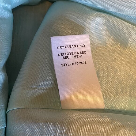 Nanette Lepore Tweed Skirt, Teal/Cream 8 - Picture 7 of 7